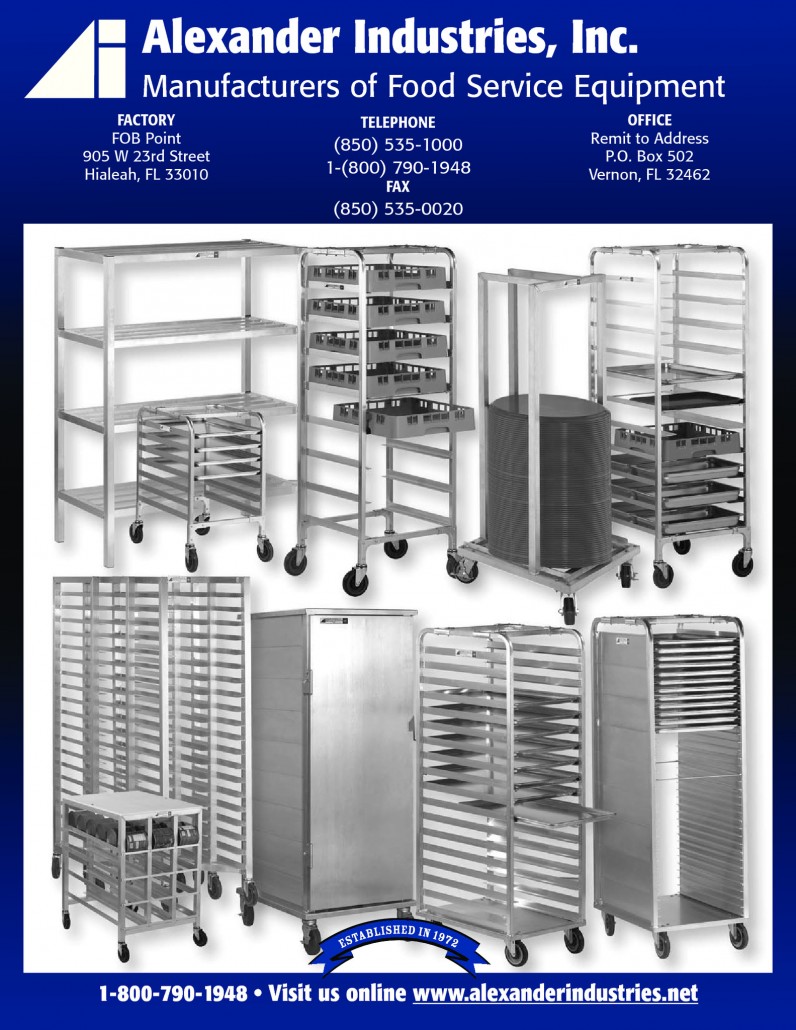 Alexander Industries - Food Service Equipment catalog